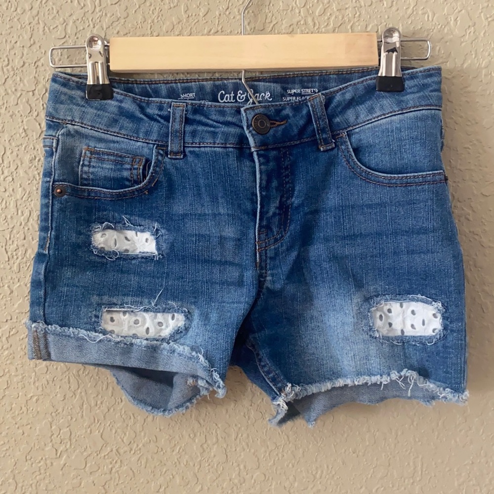 Denim Shorts Girl size 10-12